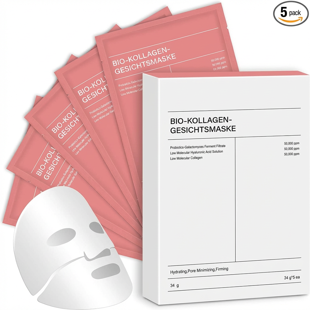 Masque au bio-collagène – soin anti-rides et hydratant en profondeur