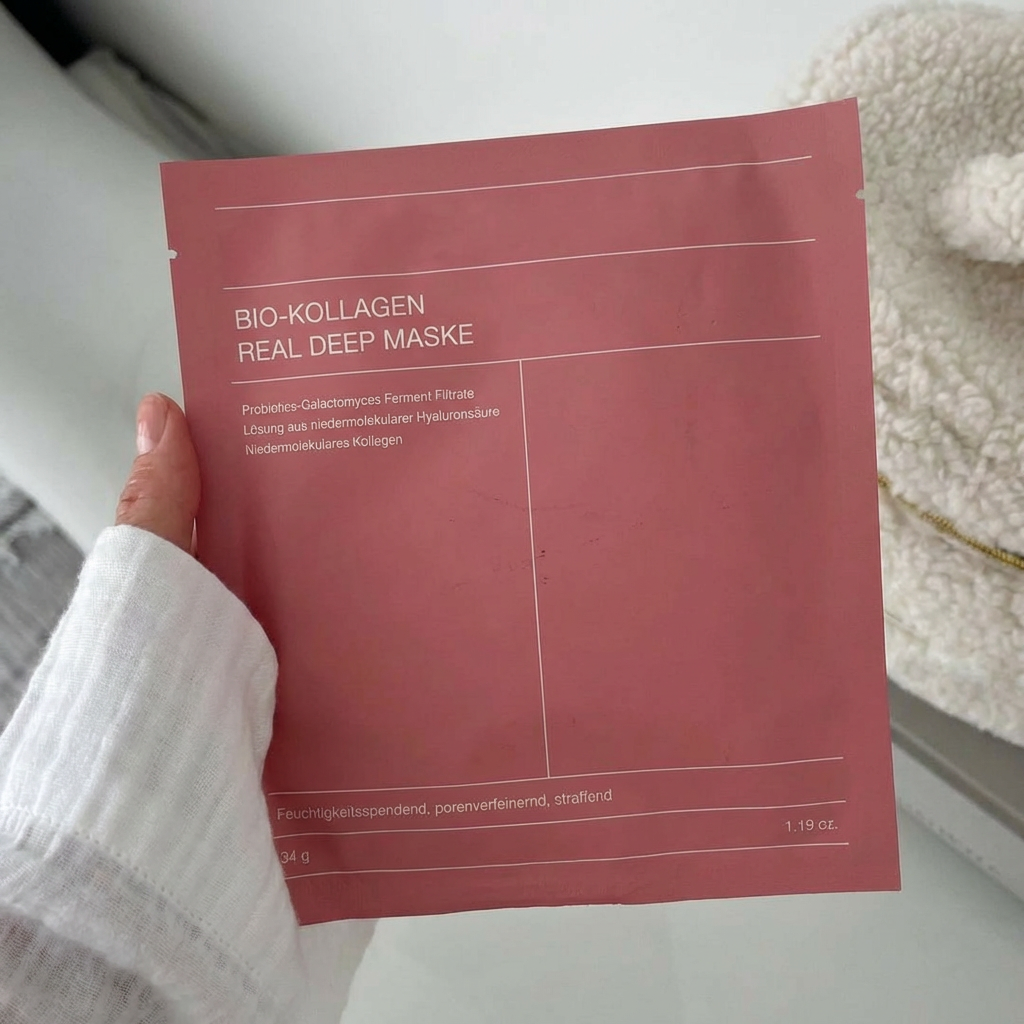 Masque au bio-collagène – soin anti-rides et hydratant en profondeur